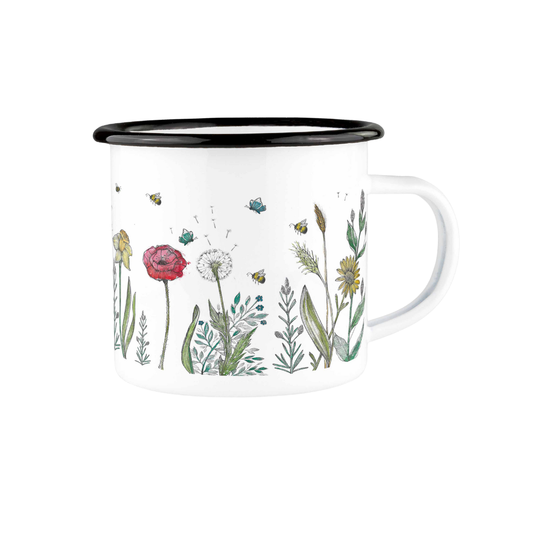 Emaljekrus, blomstereng