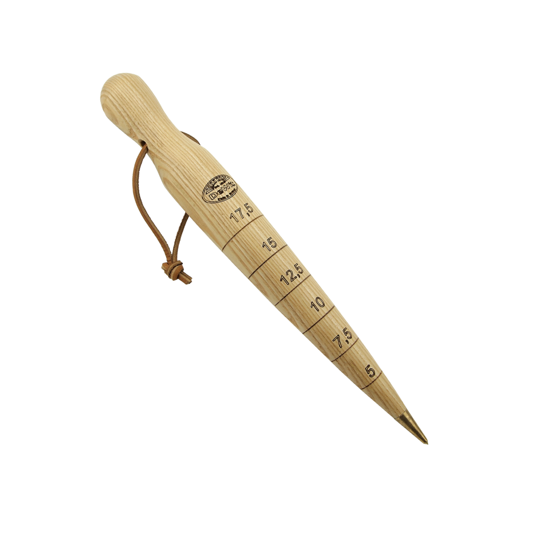 Plantepind,med mål.