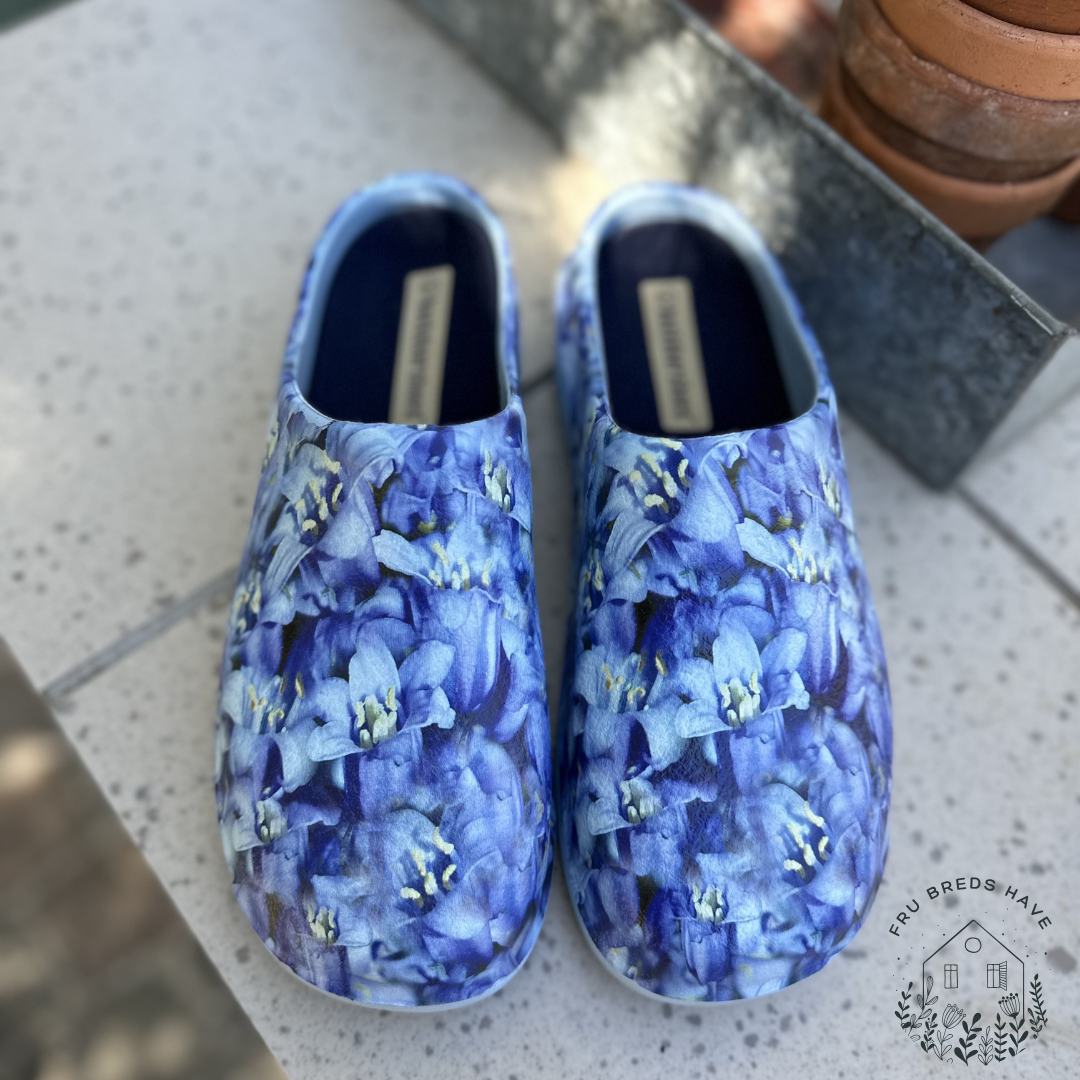 English Bluebells – Klassiske havesko til kvinder