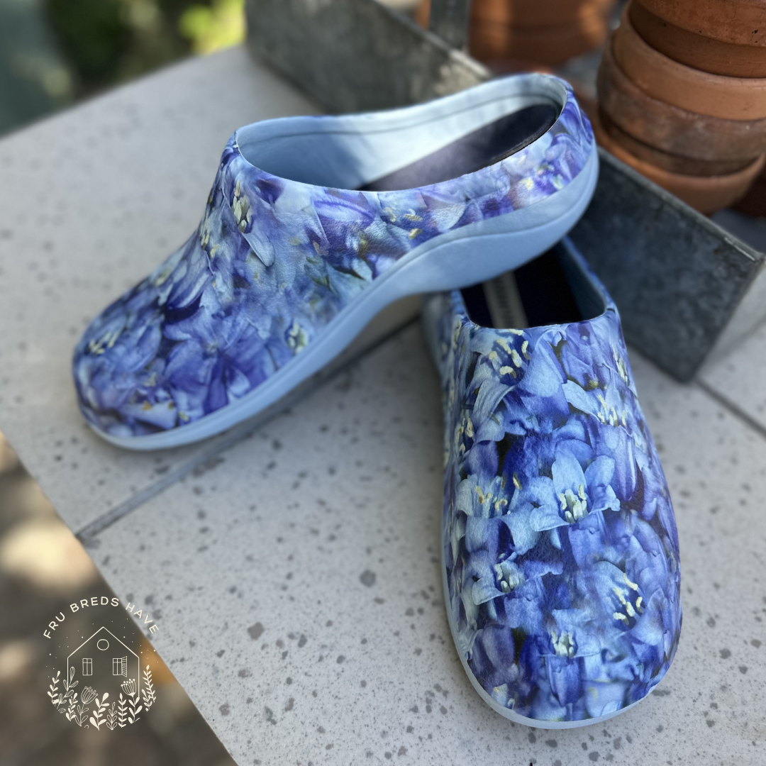 English Bluebells – Klassiske havesko til kvinder