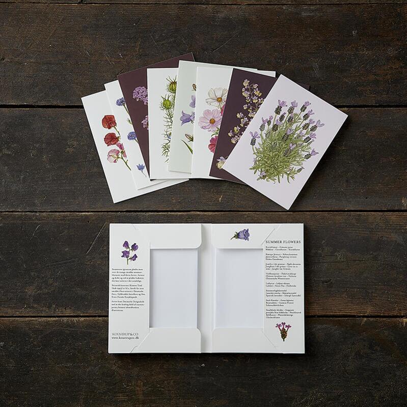 SOMMERBLOMSTER - 8 kort
