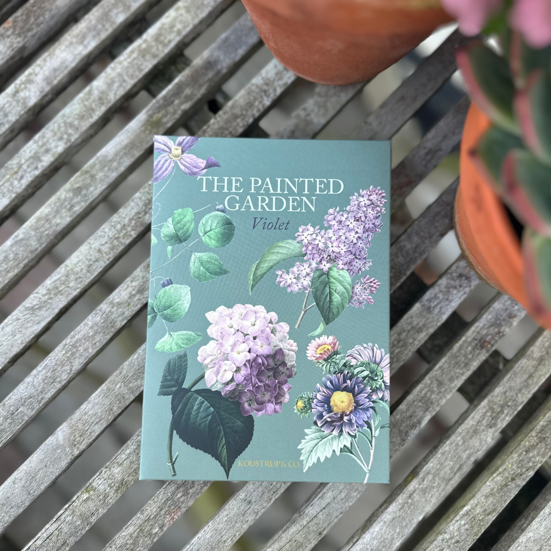 THE PAINTED GARDEN - VIOLET - 8 KORT