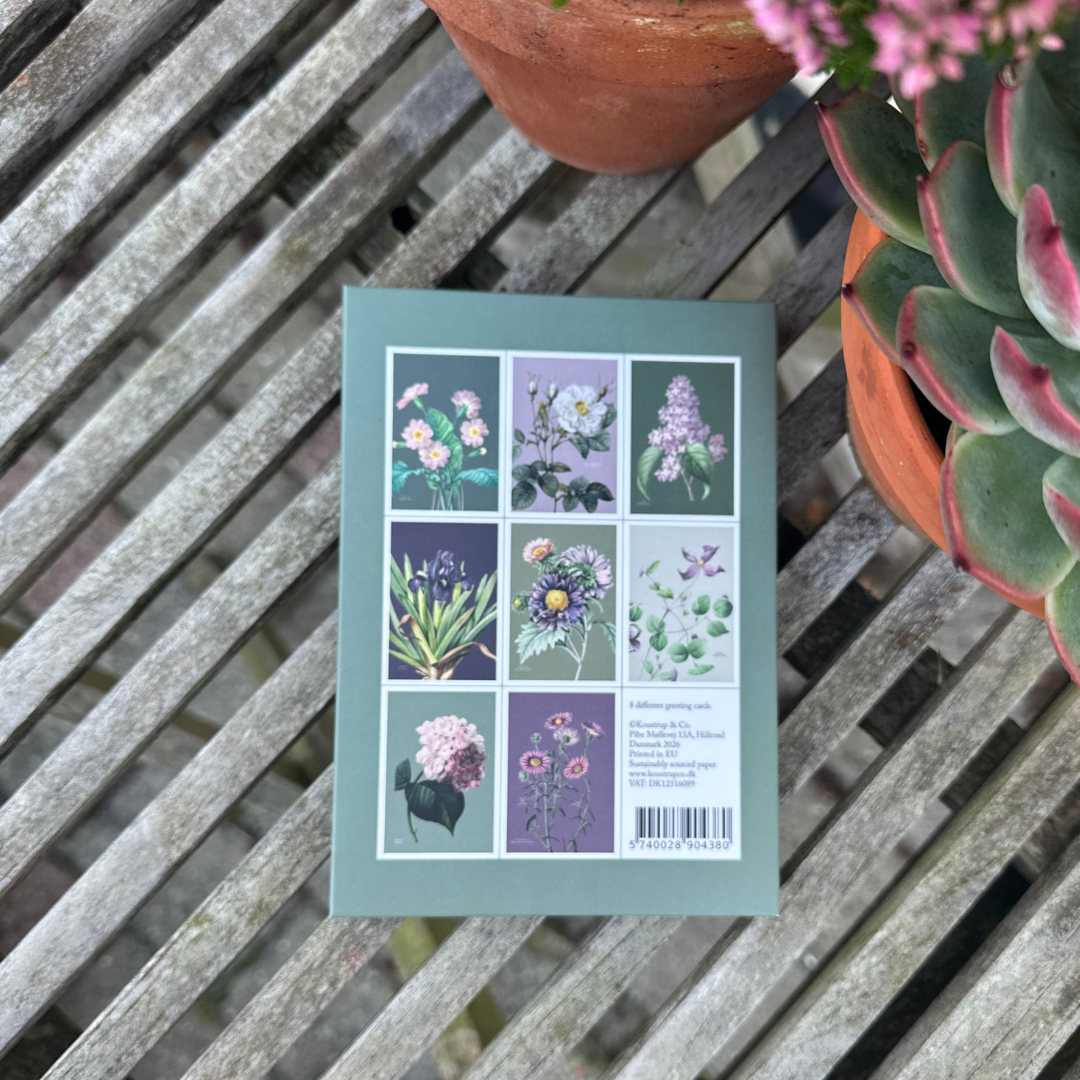 THE PAINTED GARDEN - VIOLET - 8 KORT