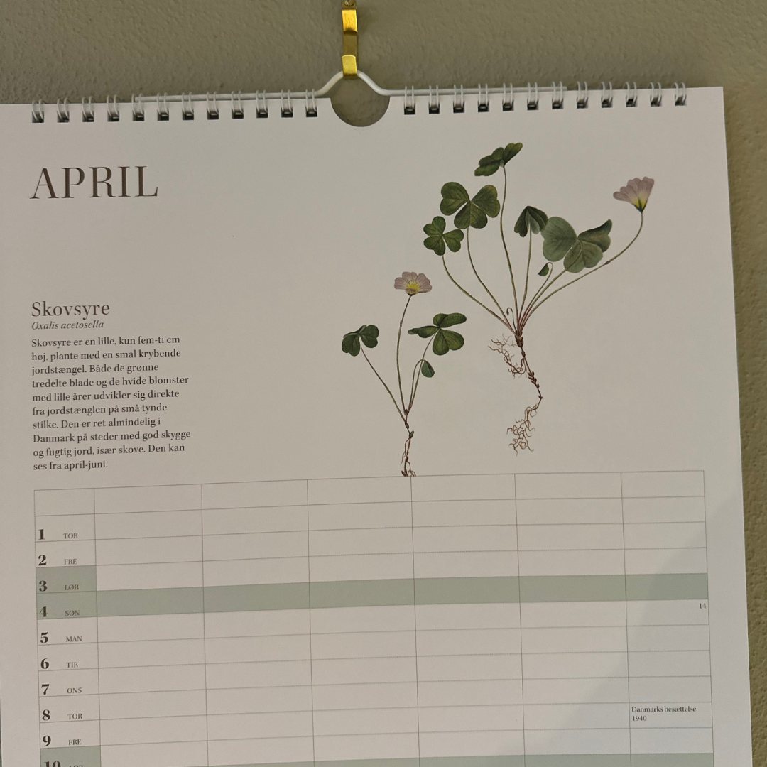 Flora Danica-familiekalender 2027