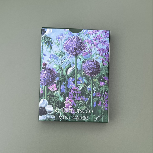 Minikort med Anne Just.