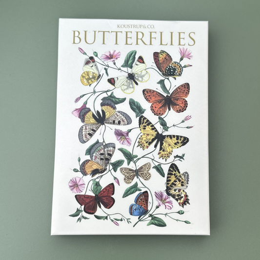 Kortmappe - Sommerfugl