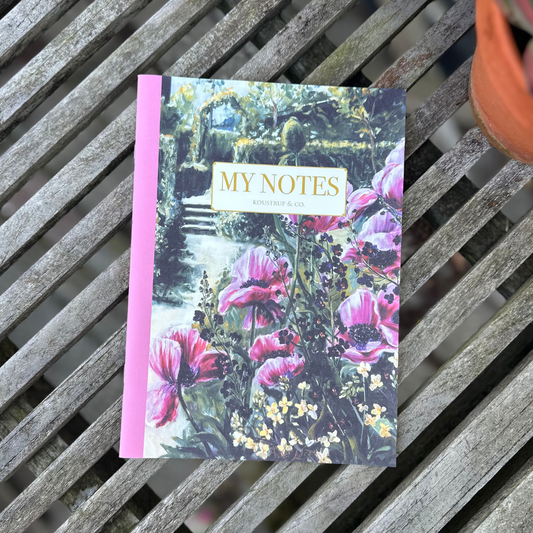 Noteshæfte – Anne Just Poppy